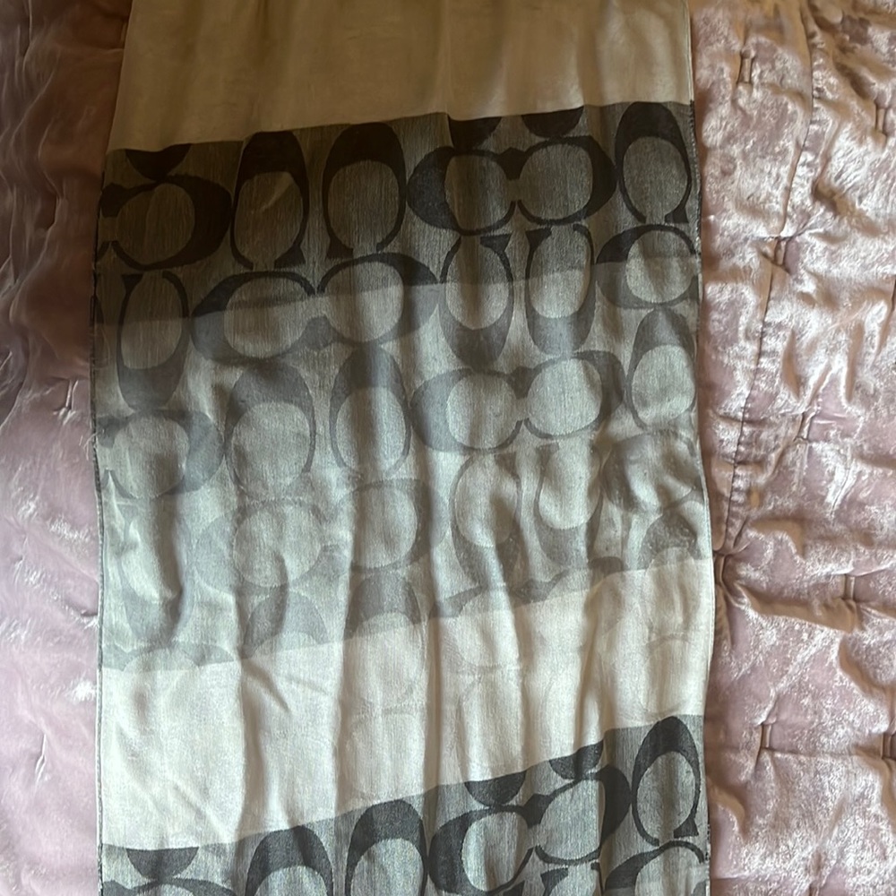 Coach scarf